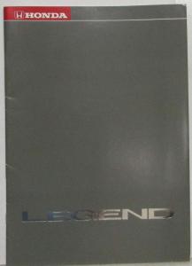 1985-1990 Honda Legend Sales Brochure - German Text