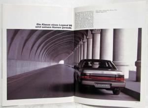 1985-1990 Honda Legend Sales Brochure - German Text