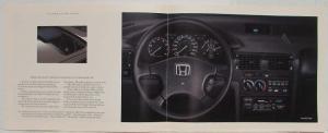 1990 Honda Accord Coupe Sales Brochure