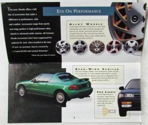 1993 Honda Accessories Sales Brochure