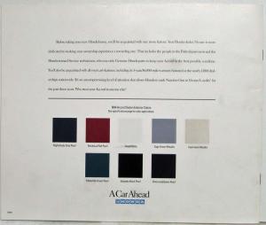1994 Honda Accord Sedan Sales Brochure