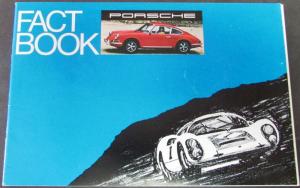 1969 Porsche Dealer Sales Brochure Fact Book 912 911 T E S Coupe Targa