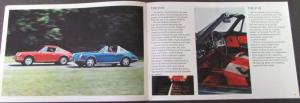 1969 Porsche Dealer Sales Brochure Fact Book 912 911 T E S Coupe Targa