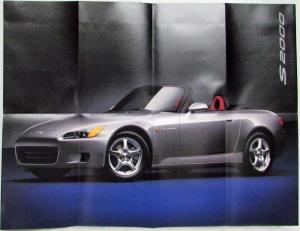 2000 Honda S2000 Sales Folder/Poster