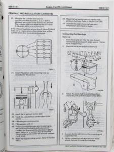 1994 Ford Medium Heavy Duty F- B- 600 700 800 900 Truck Service Manual 2 Vol Set