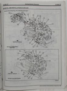 1994 Ford Medium Heavy Duty F- B- 600 700 800 900 Truck Service Manual 2 Vol Set