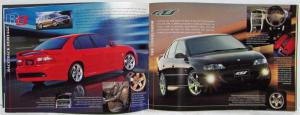2001 Holden Special Vehicles Sales Brochure - Embossed Cover