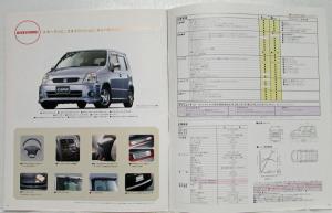 1999 Honda Capa Sales Brochure with Pricing Sheet