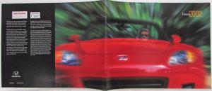 2002 Honda Full Line Sales Brochure - S2000 Insight Accord Prelude Civic CR-V