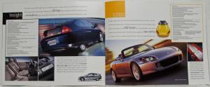 2004 Honda Full Line Sales Brochure - S2000 Insight Accord Civic Pilot Element