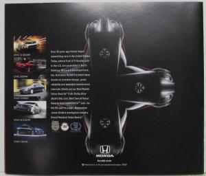 2009 Honda Civic Coupe/Si Coupe Sales Brochure