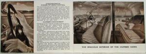 1948-1950 Humber Hawk Pocket Size Sales Brochure