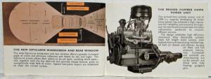 1948-1950 Humber Hawk Pocket Size Sales Brochure