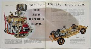 1951 Humber Hawk Greater Power Comfort and Elegance Sales Folder