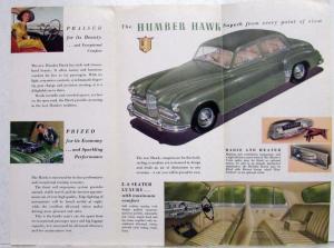 1953-1954 Humber Hawk Sales Folder
