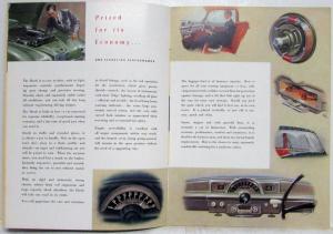 1954 Humber Hawk Prized for its Beauty Sales Brochure with Price Sheet