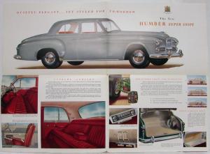 1952-1958 Humber Super Snipe New Era of Finer Motoring Sales Folder - Export