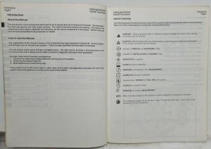 1989 Dodge Trucks Rear Wheel Drive Service Shop Repair Manual Diesel Supplement