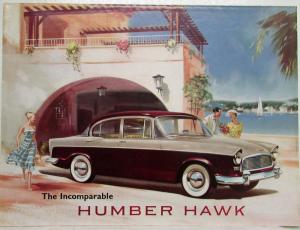 1959 Humber Hawk The Incomparable Sales Folder - UK