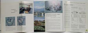 1962 Humber Super Snipe Large Fold-Out Sales Brochure - Export