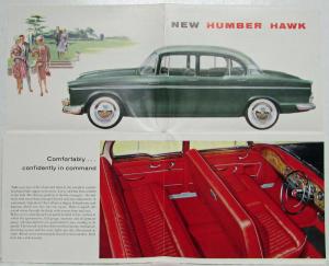 1960 Humber Hawk Small Sales Folder - Saloon Limousine Estate Car - UK