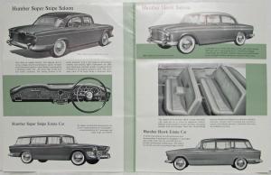 1960 Humber Super Snipe and Hawk Sales Folder - Saloon Limousine Estate Car - UK