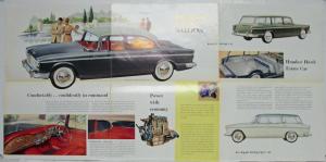 1958 Humber Hawk A Spacious Luxury Car Sales Folder with Price Sheet - UK