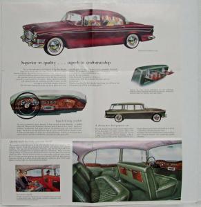 1962 Humber Super Snipe Small Sales Folder - Export - USA Market