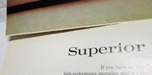 1962 Humber Super Snipe Sales Folder - Export - Right-Hand Drive