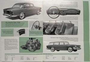 1962 Humber Super Snipe Sales Folder - Saloon Limousine Station Wagon - USA Mkt