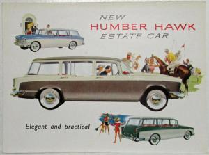 1959 Humber Hawk Estate Car Elegant and Practical Sales Folder - UK