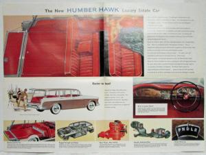 1959 Humber Hawk Estate Car Elegant and Practical Sales Folder - UK