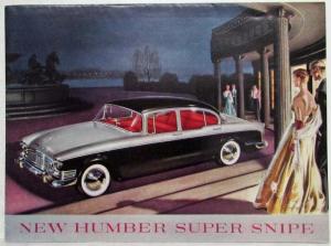 1964 Humber Super Snipe Sales Folder - UK