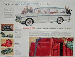 1960 Humber Hawk Estate Car Elegant and Practical Sales Folder - UK