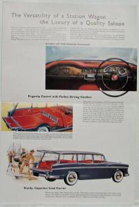 1960 Humber Hawk Estate Car Elegant and Practical Sales Folder - Export