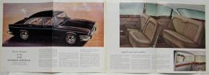 1965 Humber Imperial and Super Snipe Large Fold-Out Sales Brochure - Export