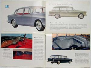 1965-1967 Humber Hawk New Elegance in Styling Sales Folder - UK