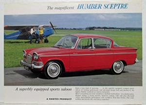 1964 Humber Sceptre Spec Sheet - Export