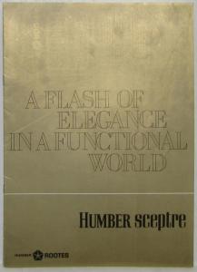 1969 Humber Sceptre Sales Brochure - Export