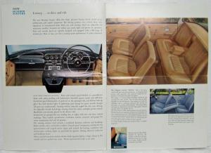 1967-1969 Humber Sceptre with Powerful 1725 Engine Sales Folder Brochure - UK