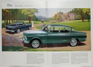 1967-1969 Humber Sceptre with Powerful 1725 Engine Sales Folder Brochure - UK