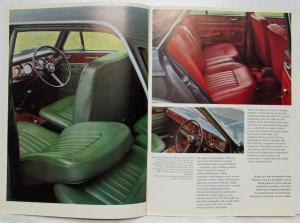 1969 Humber Sceptre Sales Brochure - UK