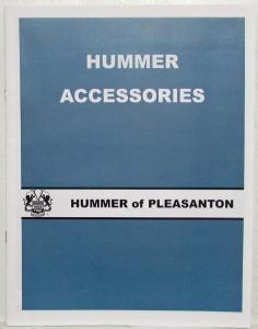 2005 Hummer Accessories Sales Brochure from Hummer of Pleasanton