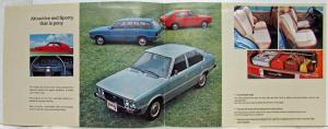 1977 Hyundai Pony Sales Brochure