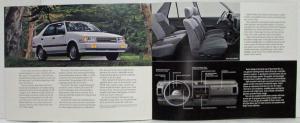 1989 Hyundai Excel and Sonata Sales Brochure