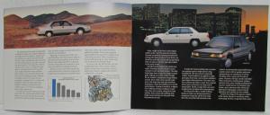 1989 Hyundai Media Information Press Kit - Excel Sonata