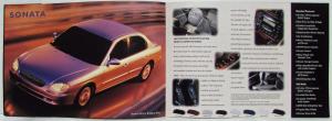 2001 Hyundai Sales Brochure - Santa Fe XG300 Tiburon Sonata Elantra Accent