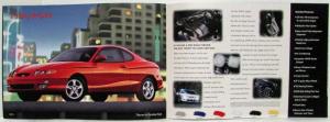 2001 Hyundai Sales Brochure - Santa Fe XG300 Tiburon Sonata Elantra Accent