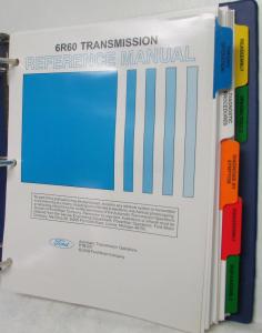 2006 Ford 6R60 Transmission Reference Manual PTB 601 Explorer Mountaineer 4.6L
