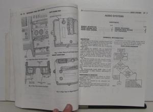 1993 Jeep Grand Cherokee Dealer Service Shop Repair Manual Original